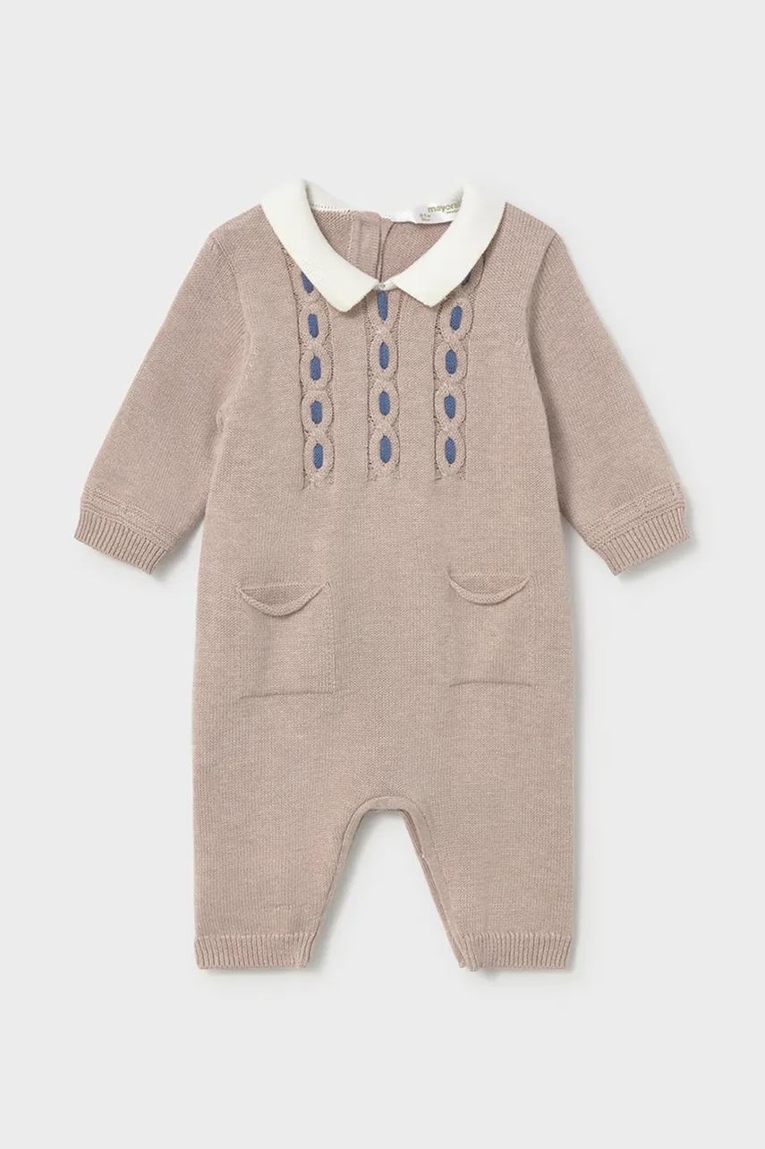 Mayoral Newborn overal dojčenský s bavlnou