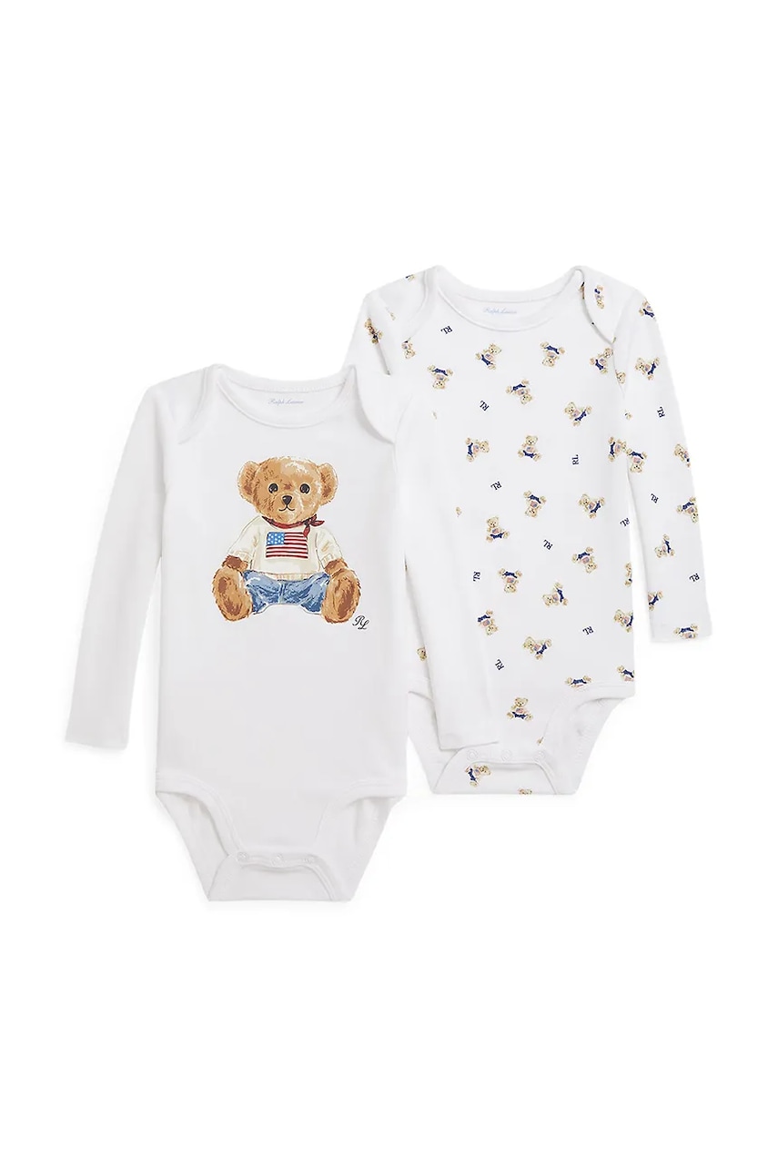 Polo Ralph Lauren body dojčenské bavlnené 2-pak