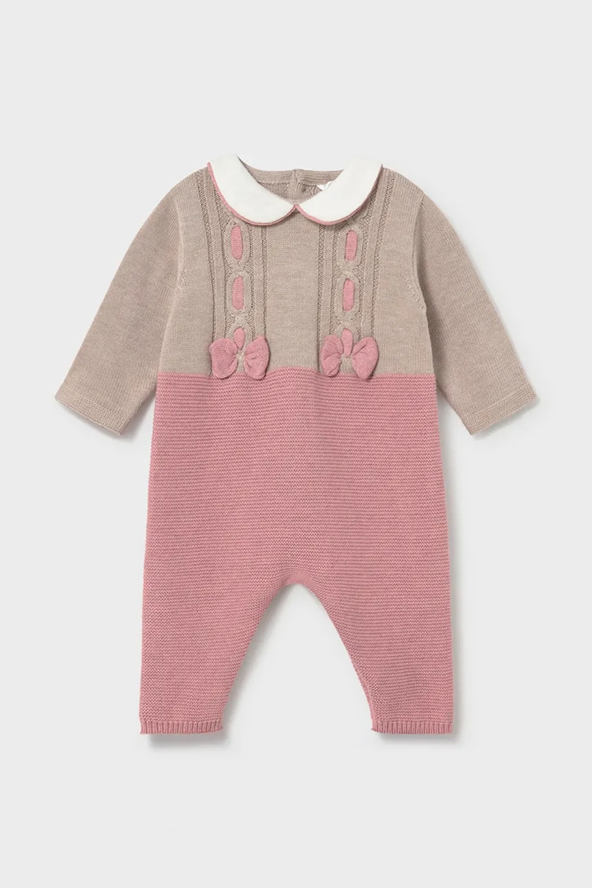 Mayoral Newborn kombinezon za bebe s pamukom