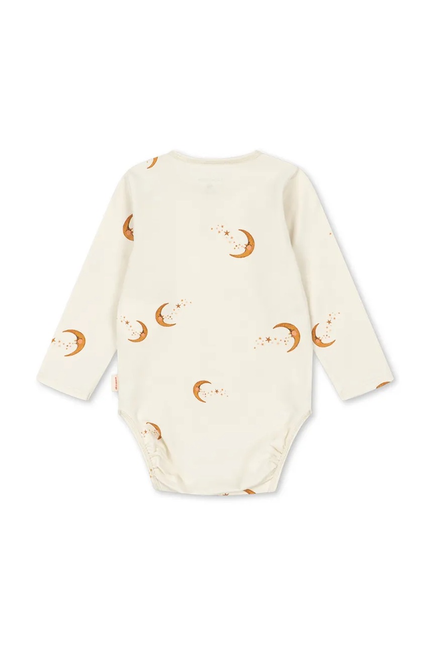 Konges Sløjd  боди за бебе от памук с еластан BASIC LS BODY GOTS