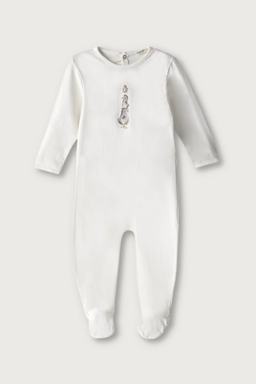 United Colors of Benetton kombinezon za bebe od pamuka s elastanom