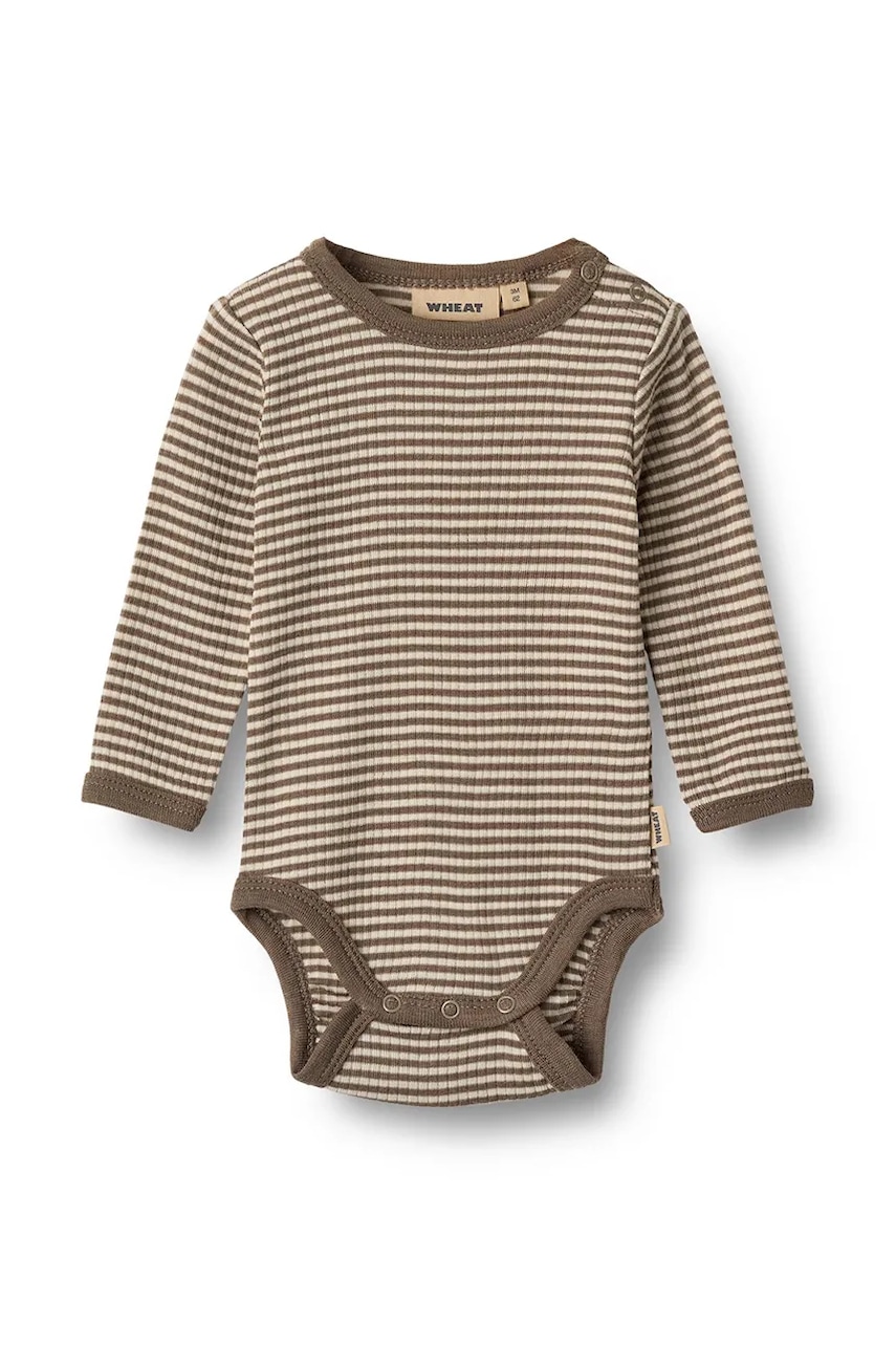 Wheat body za bebe od merino vune