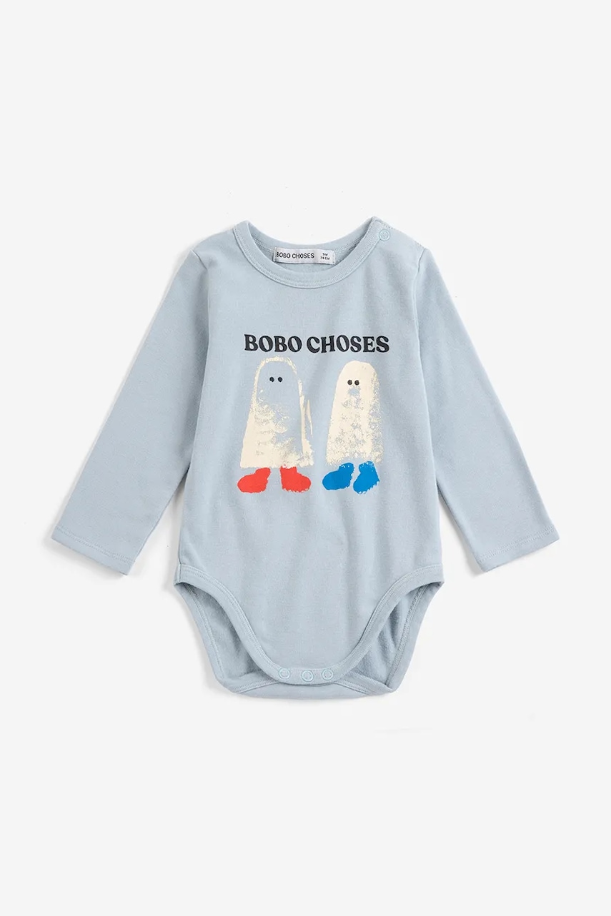 Bobo Choses body detské bavlnené s elastanom Booty Ghosts