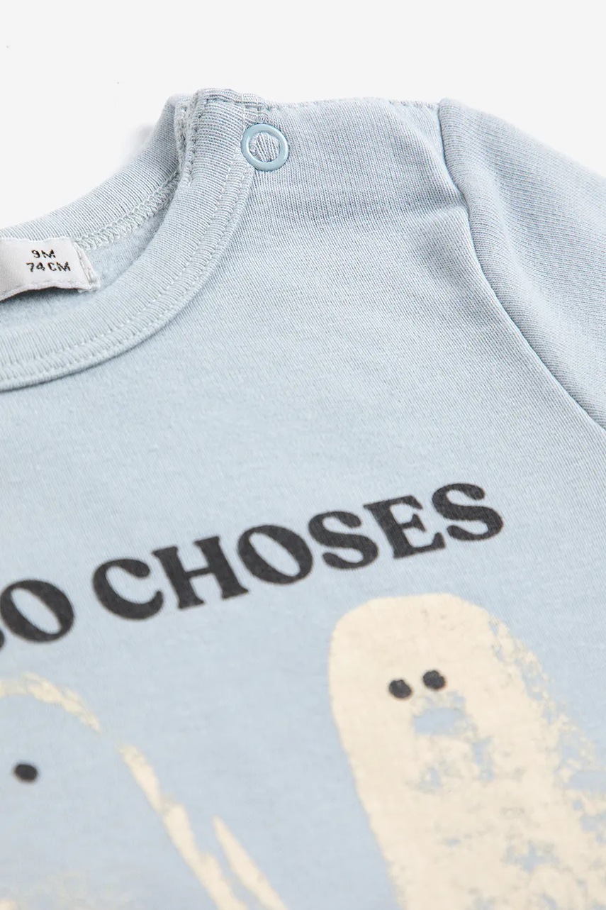 Bobo Choses body dětské bavlněné s elastanem Booty Ghosts (obrázek 2)