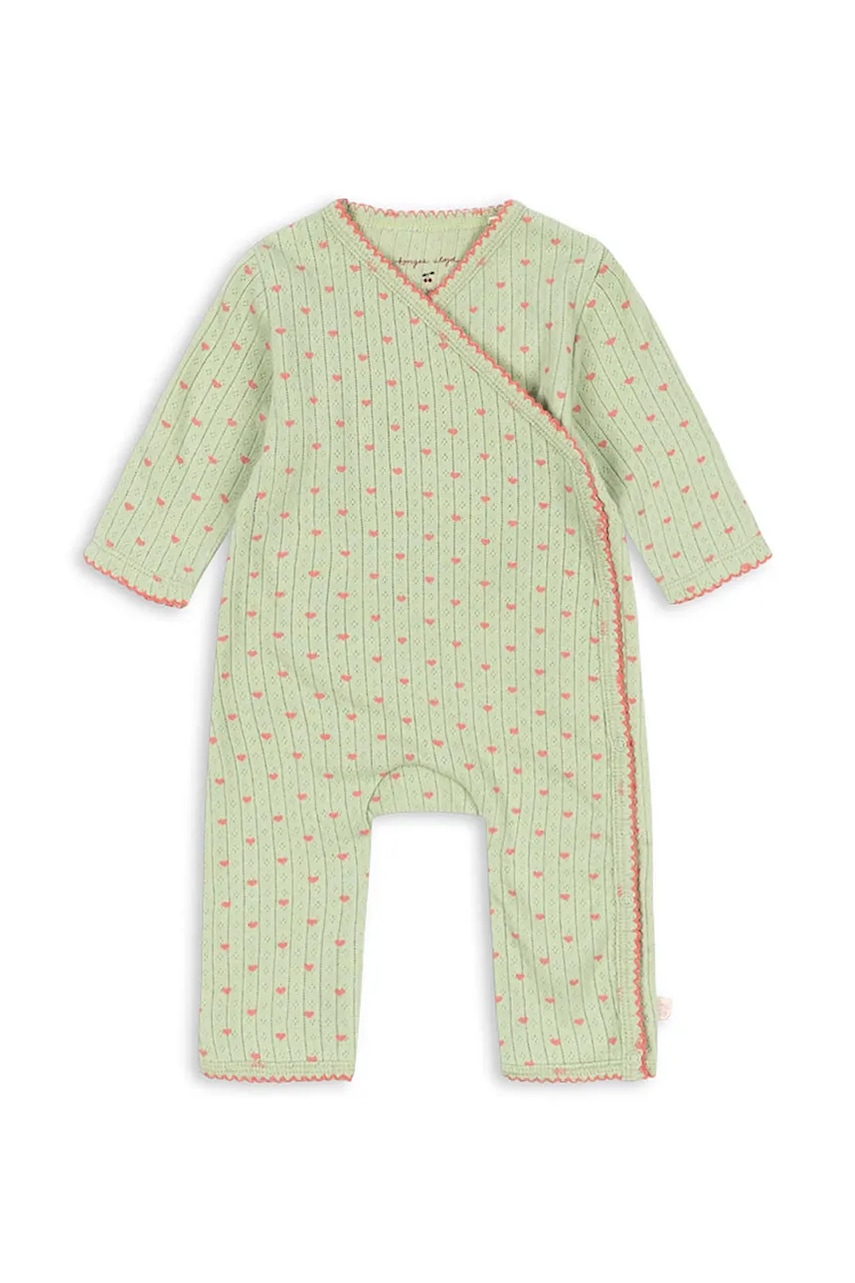 Konges Sløjd  overal dojčenský bavlnený MINNIE NEWBORN ONESIE GOTS
