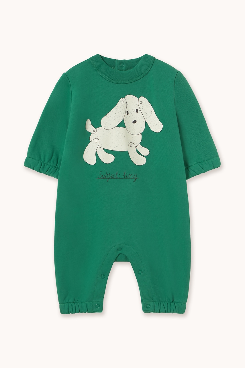 Tinycottons kombinezon za bebe od pamuka DOG GRAPHIC ONE-PIECE