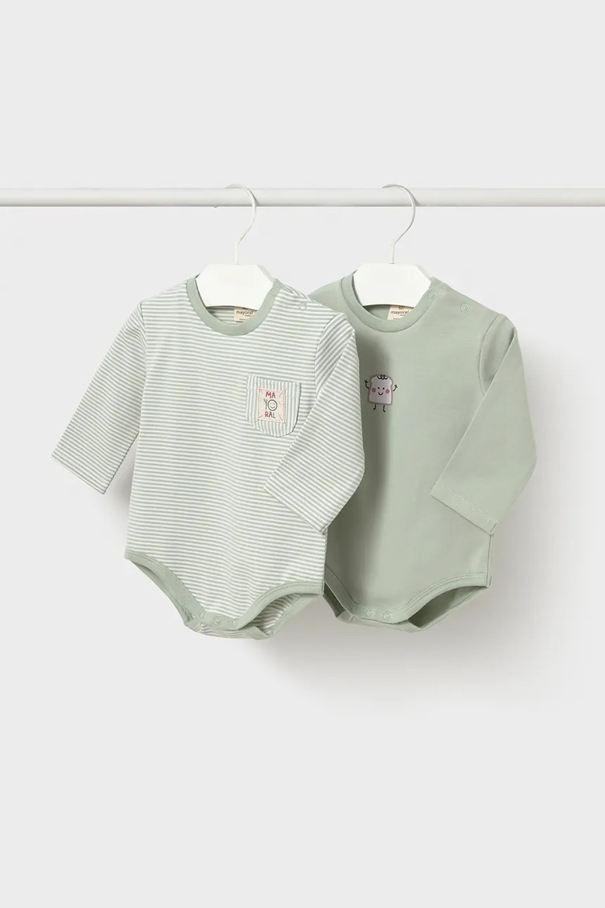 Mayoral Newborn body za djecu s pamukom 2-pack