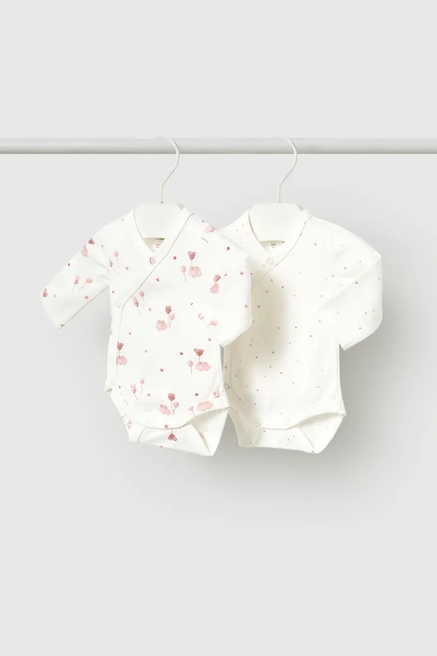 Mayoral Newborn body za bebe s pamukom