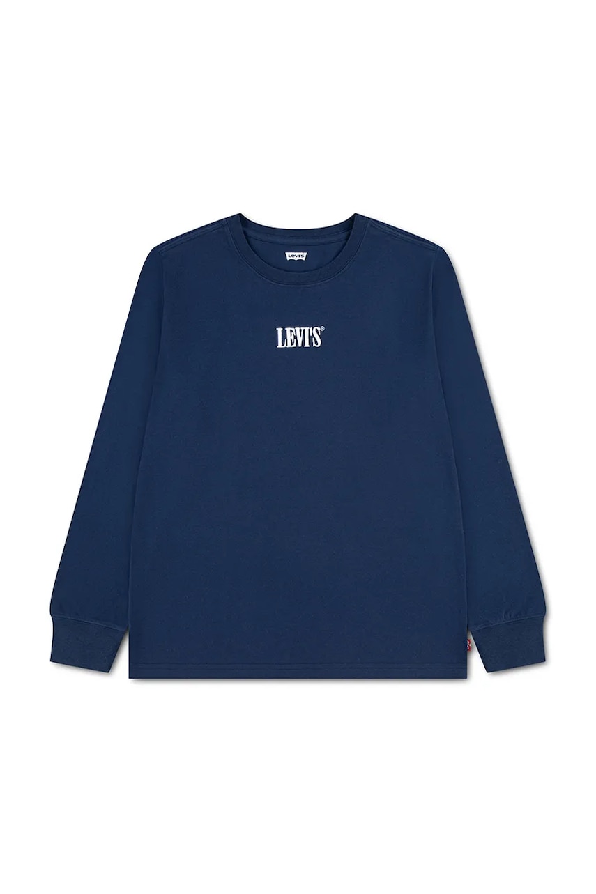 Levi's majica dugih rukava za djecu s pamukom CLASSIC TEE