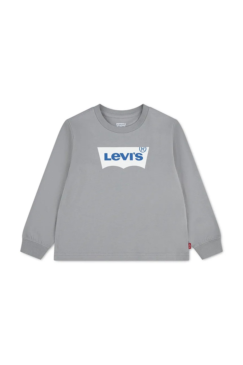 Levi's tričko s dlouhým rukávem dětské bavlněné BATWING TEE
