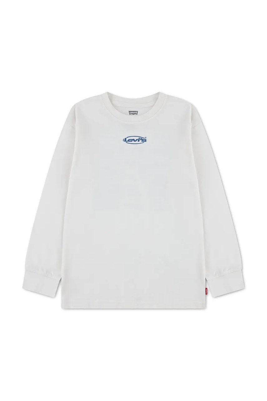Levi's majica dugih rukava za djecu s pamukom HERITAGE LOGOS TEE