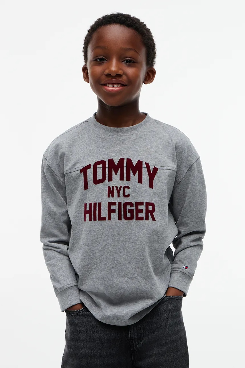 Tommy Hilfiger  tričko s dlhým rukávom detské bavlnené