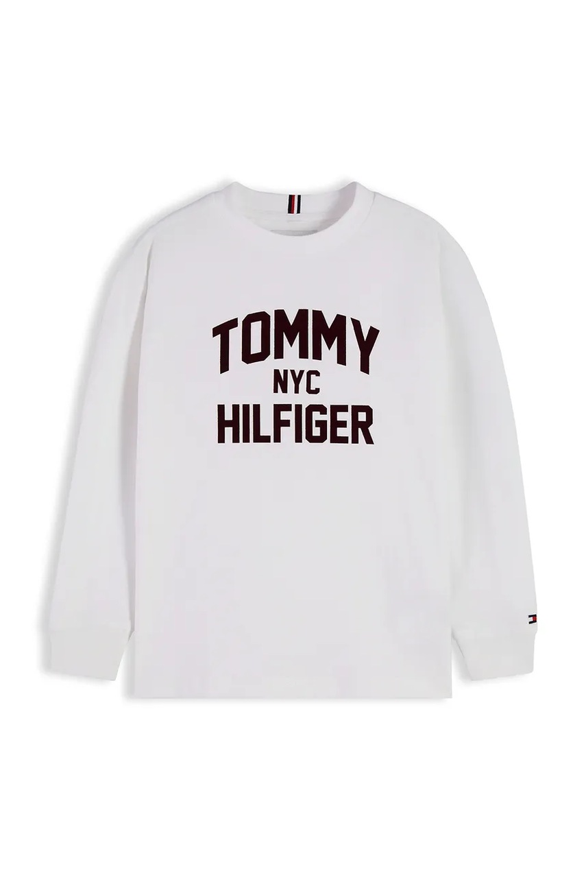 Tommy Hilfiger  блуза с дълги ръкави за деца от памук