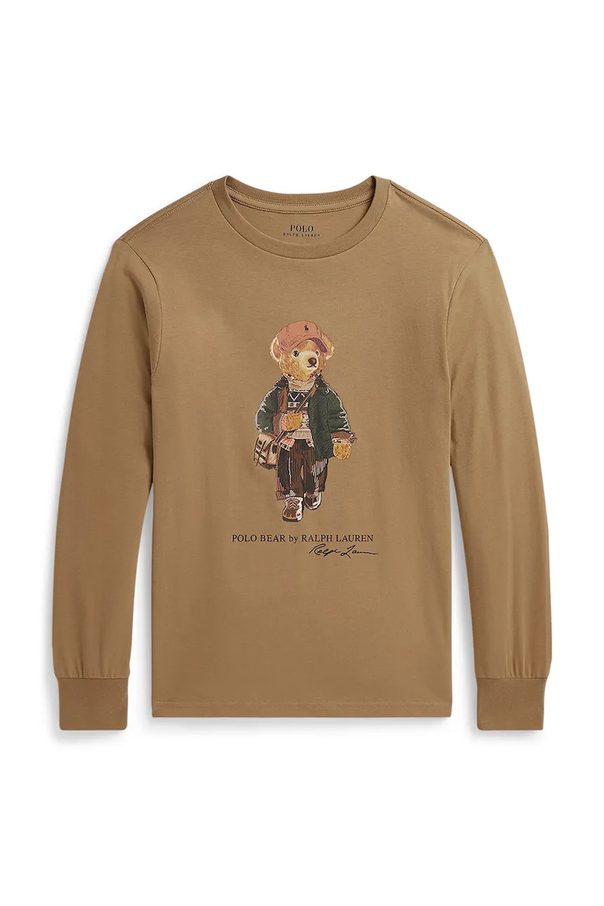 Polo Ralph Lauren tričko s dlhým rukávom detské bavlnené