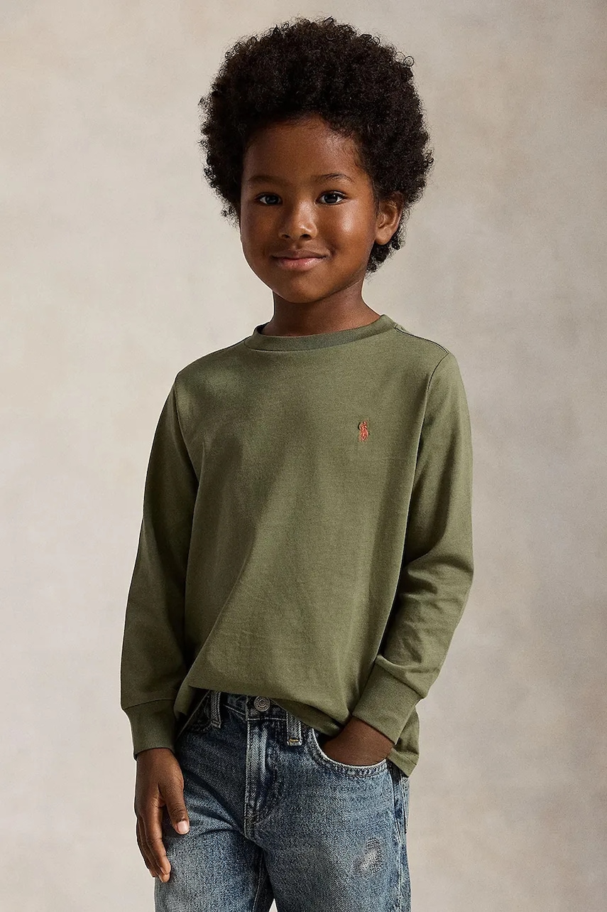 Polo Ralph Lauren tričko s dlhým rukávom detské bavlnené