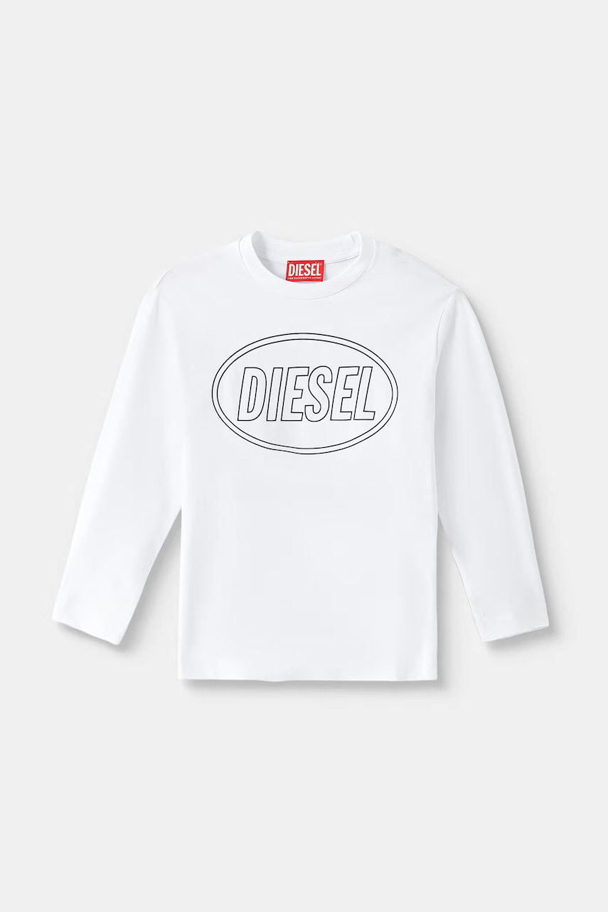 Diesel majica za djecu od pamuka TCIRCLELS OVER T-SHIRT