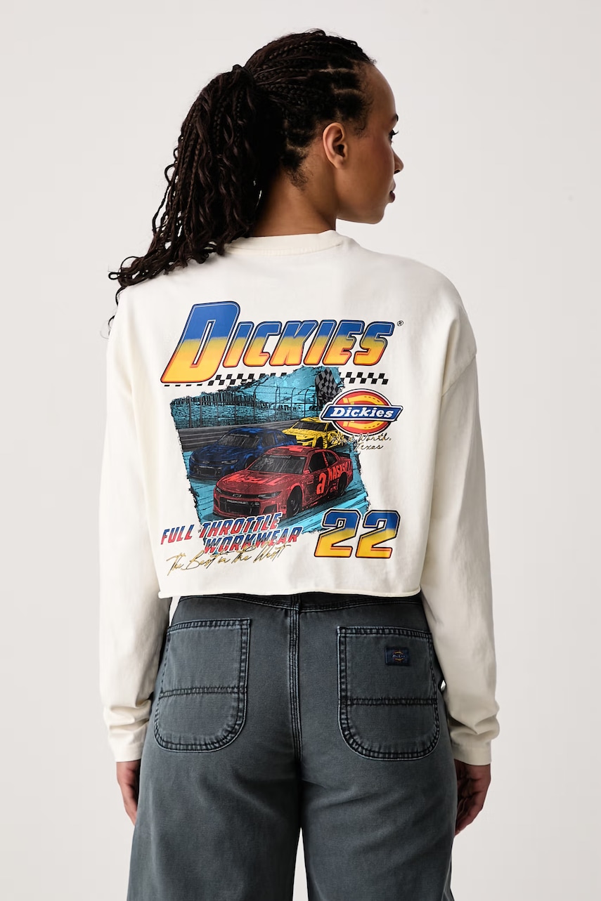 Dickies majica dugih rukava ženska pamučna