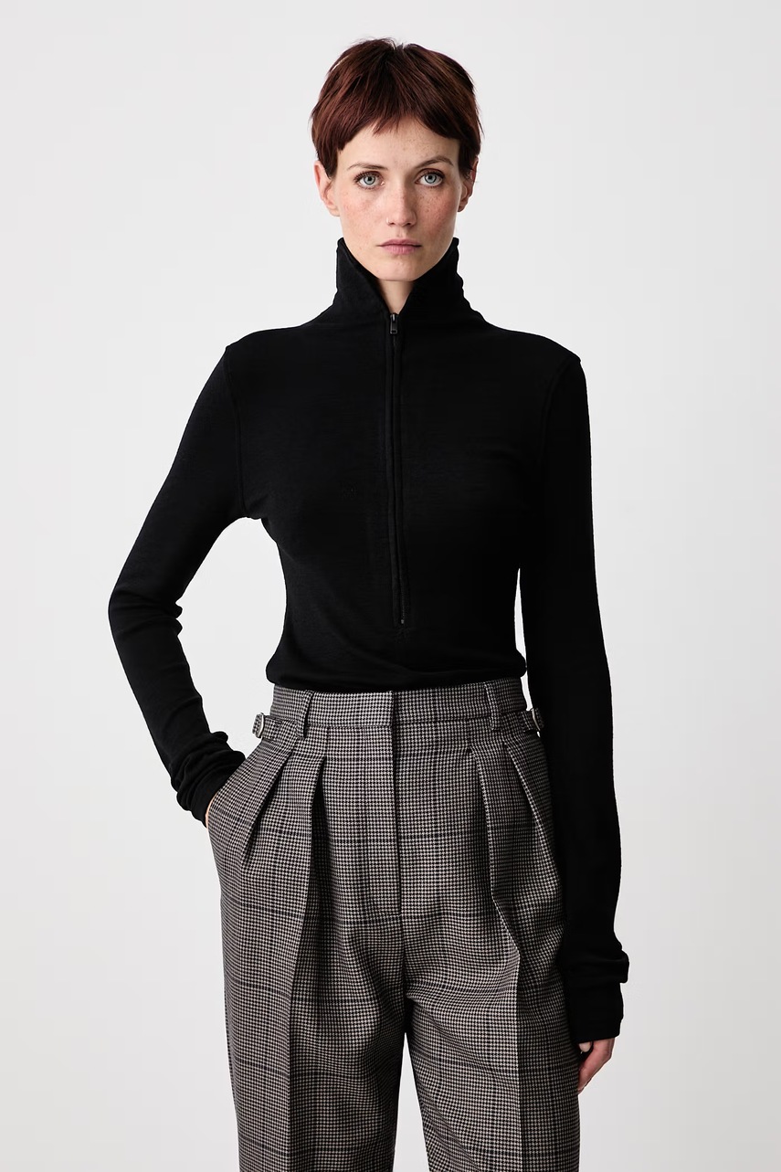 MUGLER  longsleeve pentru femei cu lână