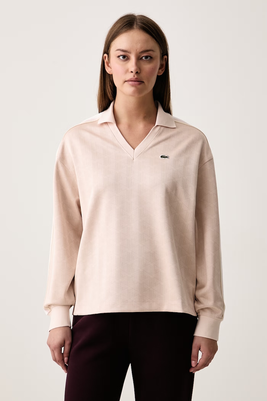 Lacoste  tričko s dlhým rukávom dámske