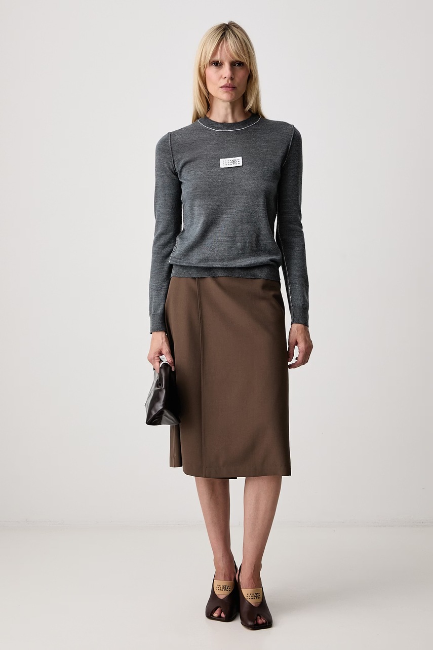 MM6 Maison Margiela πουλόβερ γυναικείο με μαλλί