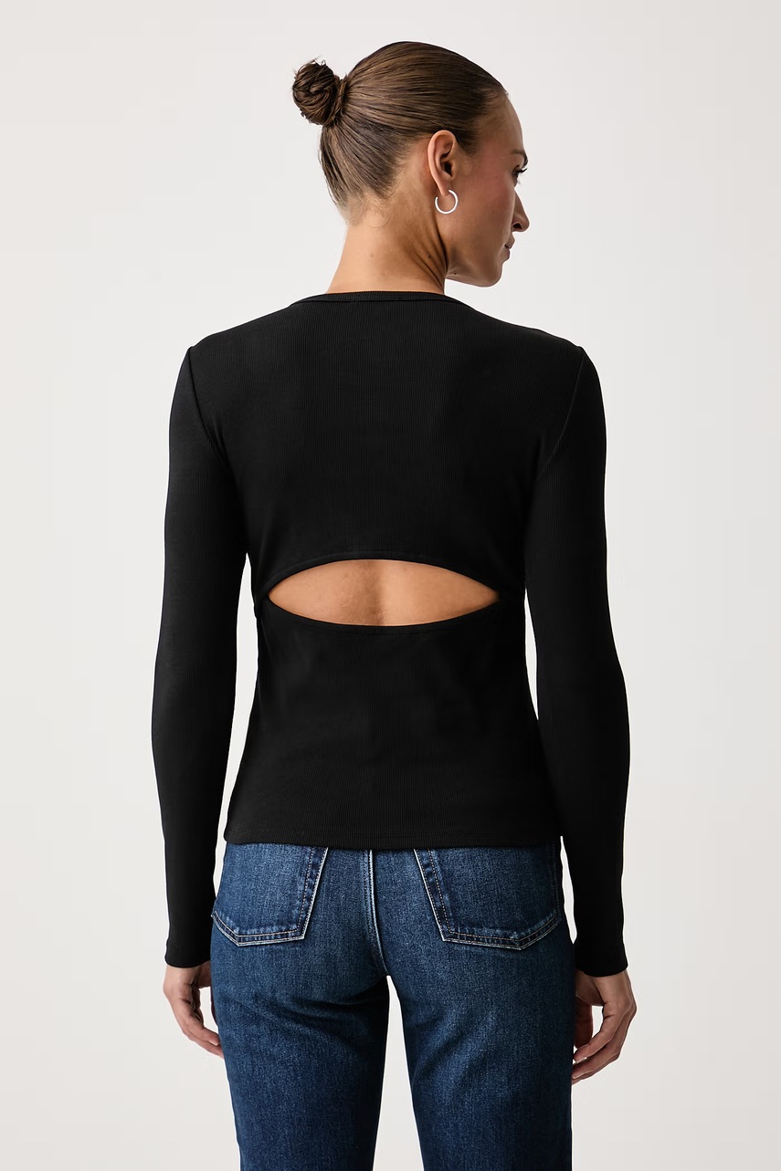 Calvin Klein Jeans μακρυμάνικο γυναικείο βαμβακερό με ελαστάν