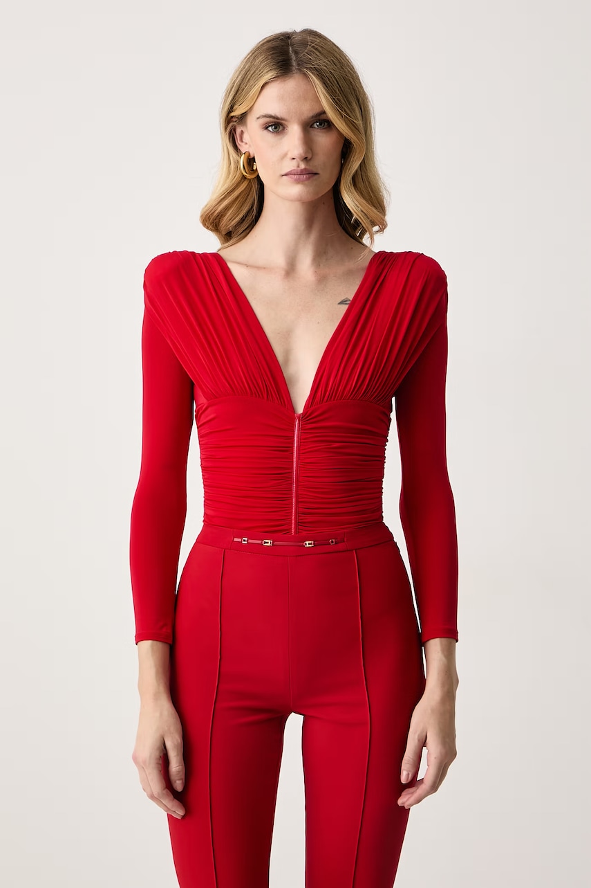 Bluze subțiri şi cămăși dama Elisabetta Franchi body pentru femei