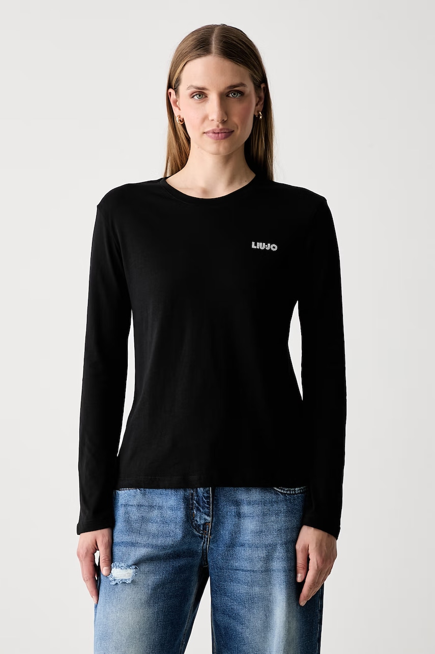 Liu Jo longsleeve damski bawełniany