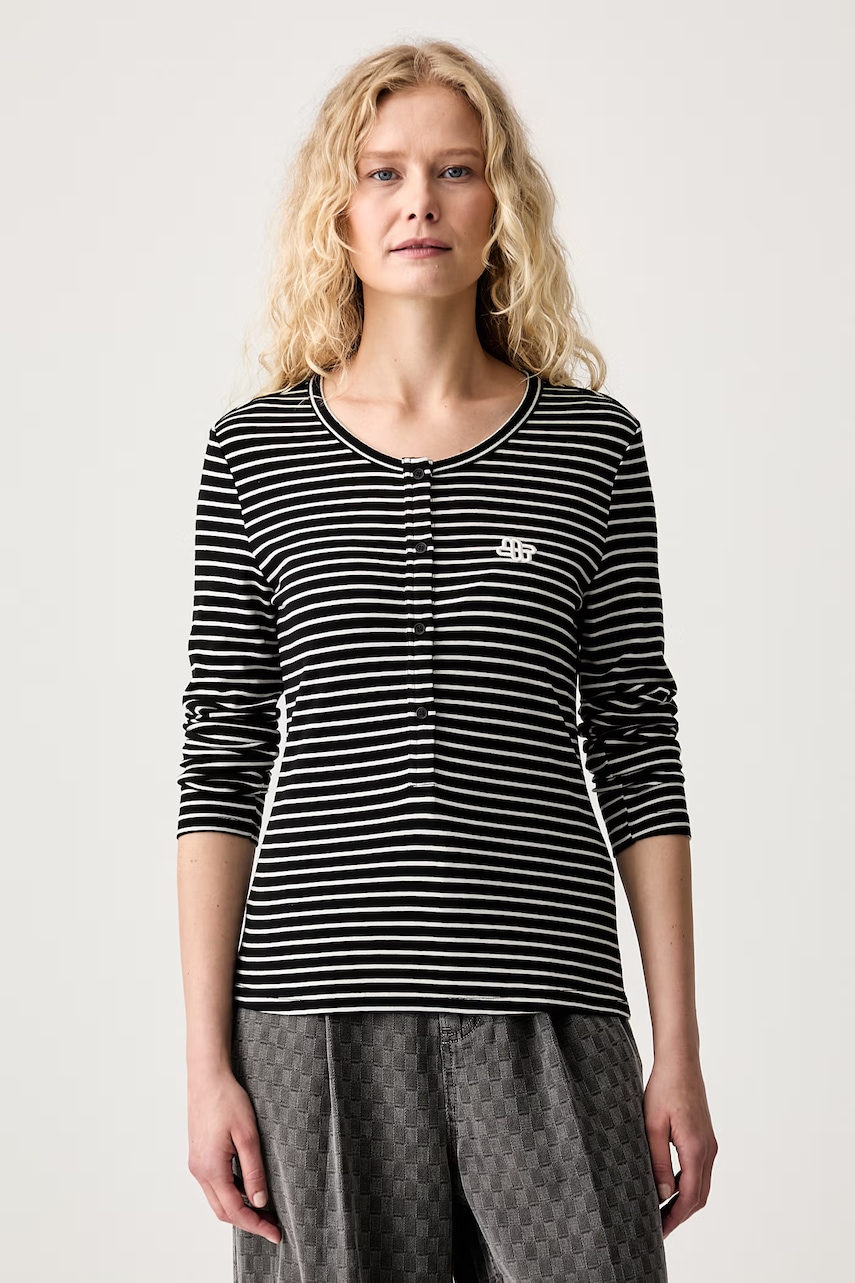 MUNTHE longsleeve damski z wełną VUZZA