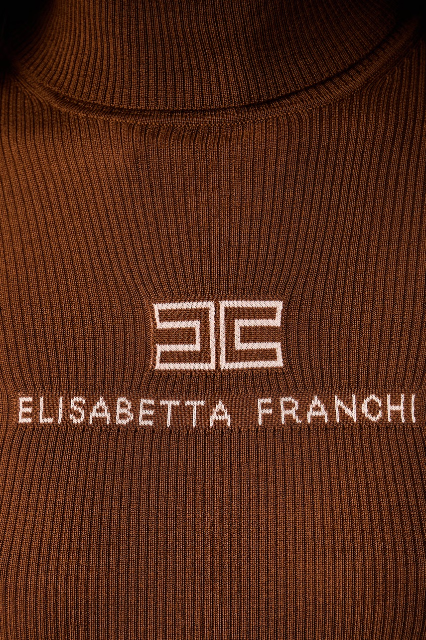 Elisabetta Franchi Elisabetta Franchi πουλόβερ γυναικείο μάλλινο - 6