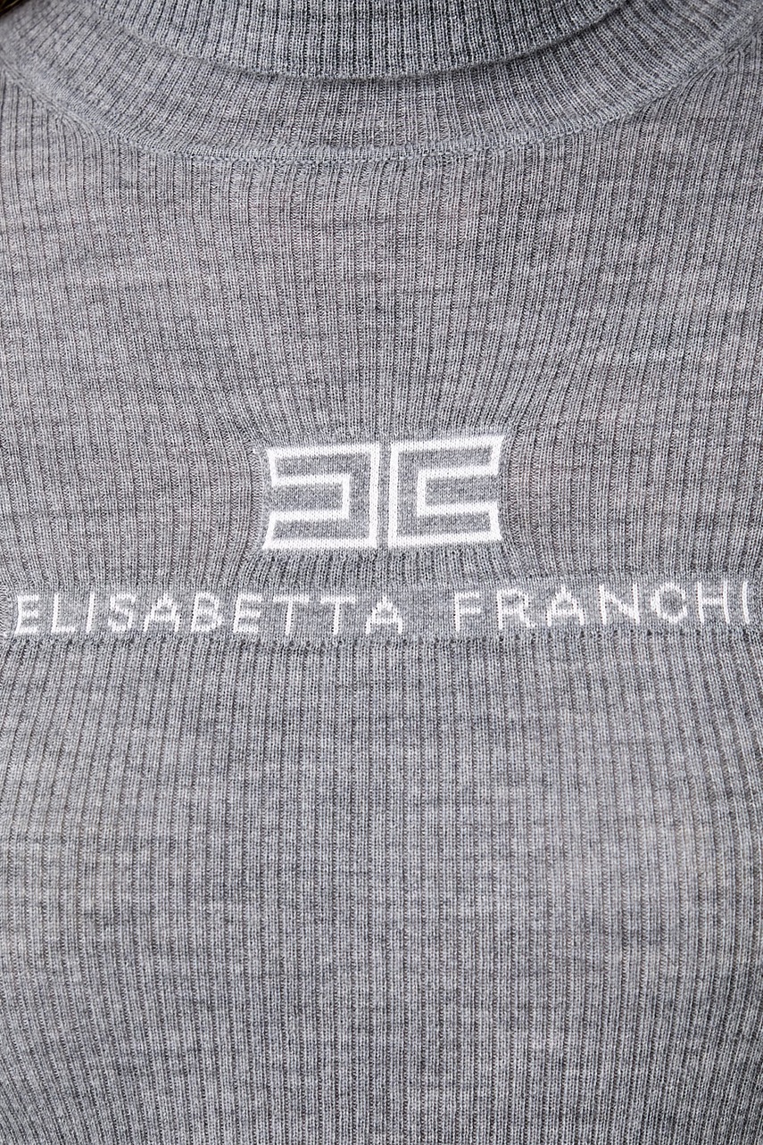 Elisabetta Franchi Elisabetta Franchi πουλόβερ γυναικείο μάλλινο - 5