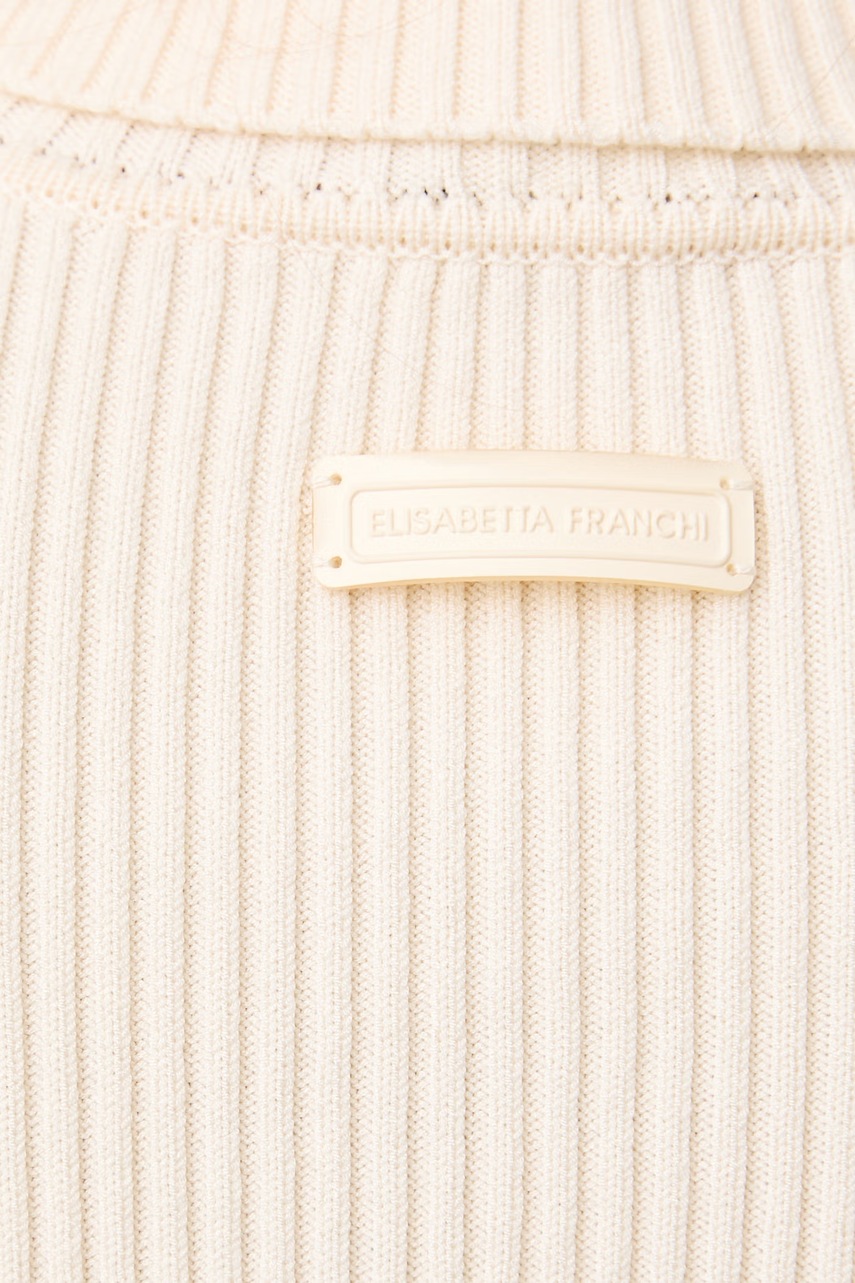 Elisabetta Franchi Elisabetta Franchi ζιβάγκο γυναικείο με βισκόζη - 6