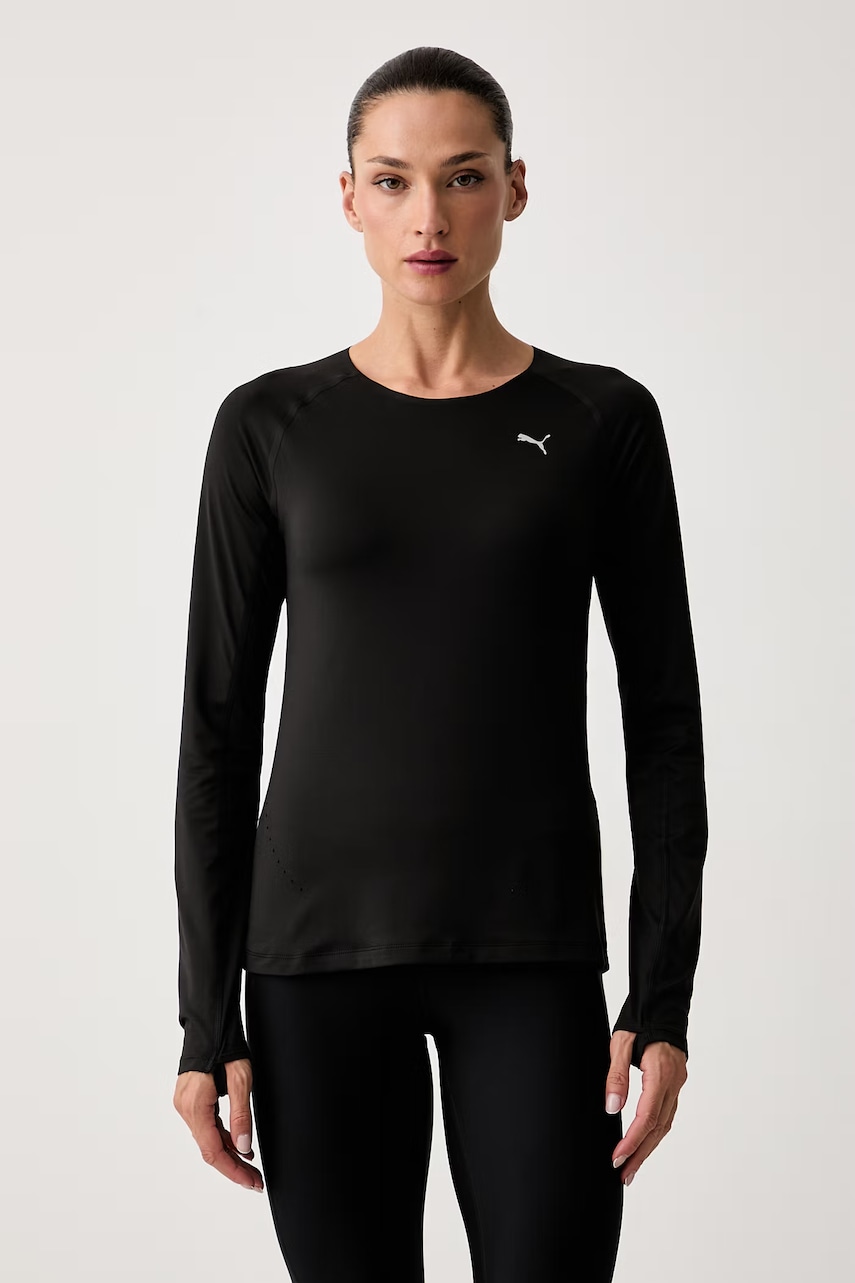 Puma longsleeve pentru alergat pentru femei Cloudspun