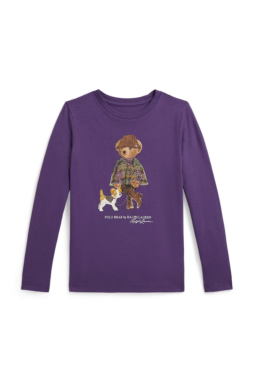 Polo Ralph Lauren tričko s dlhým rukávom detské bavlnené