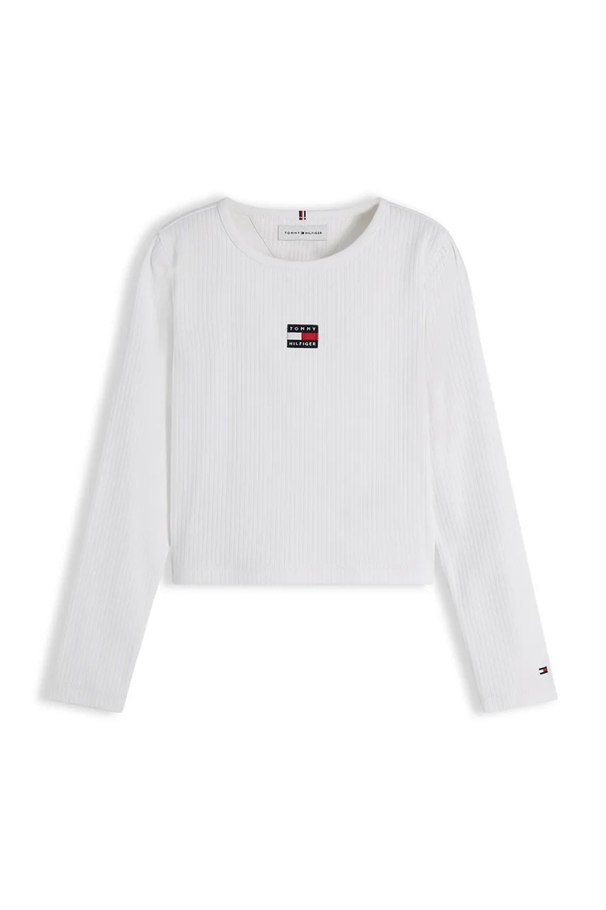Tommy Hilfiger  блуза с дълги ръкави за деца с памук