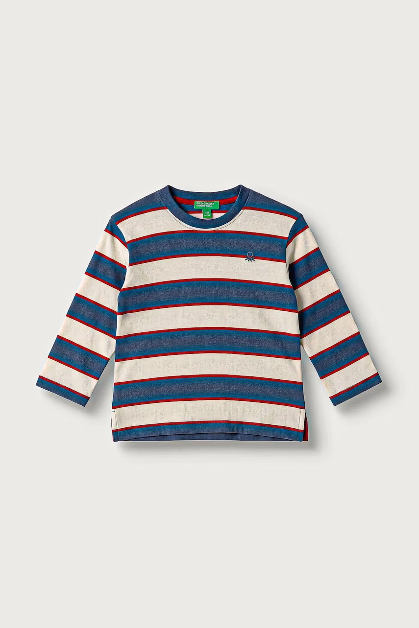 United Colors of Benetton  tričko s dlhým rukávom detské bavlnené