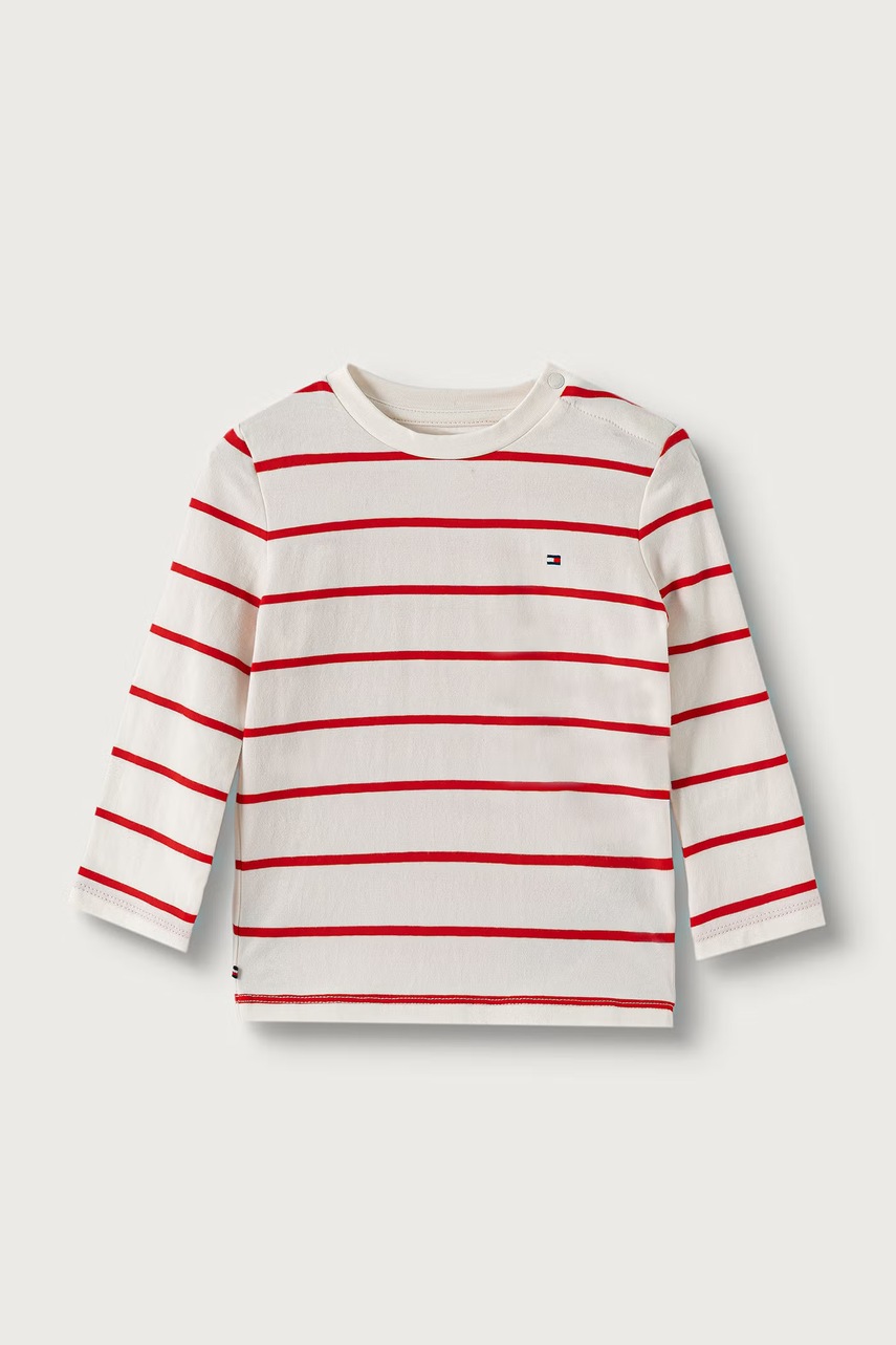 Tommy Hilfiger  блуза с дълги ръкави за бебе от памук с еластан 2 броя