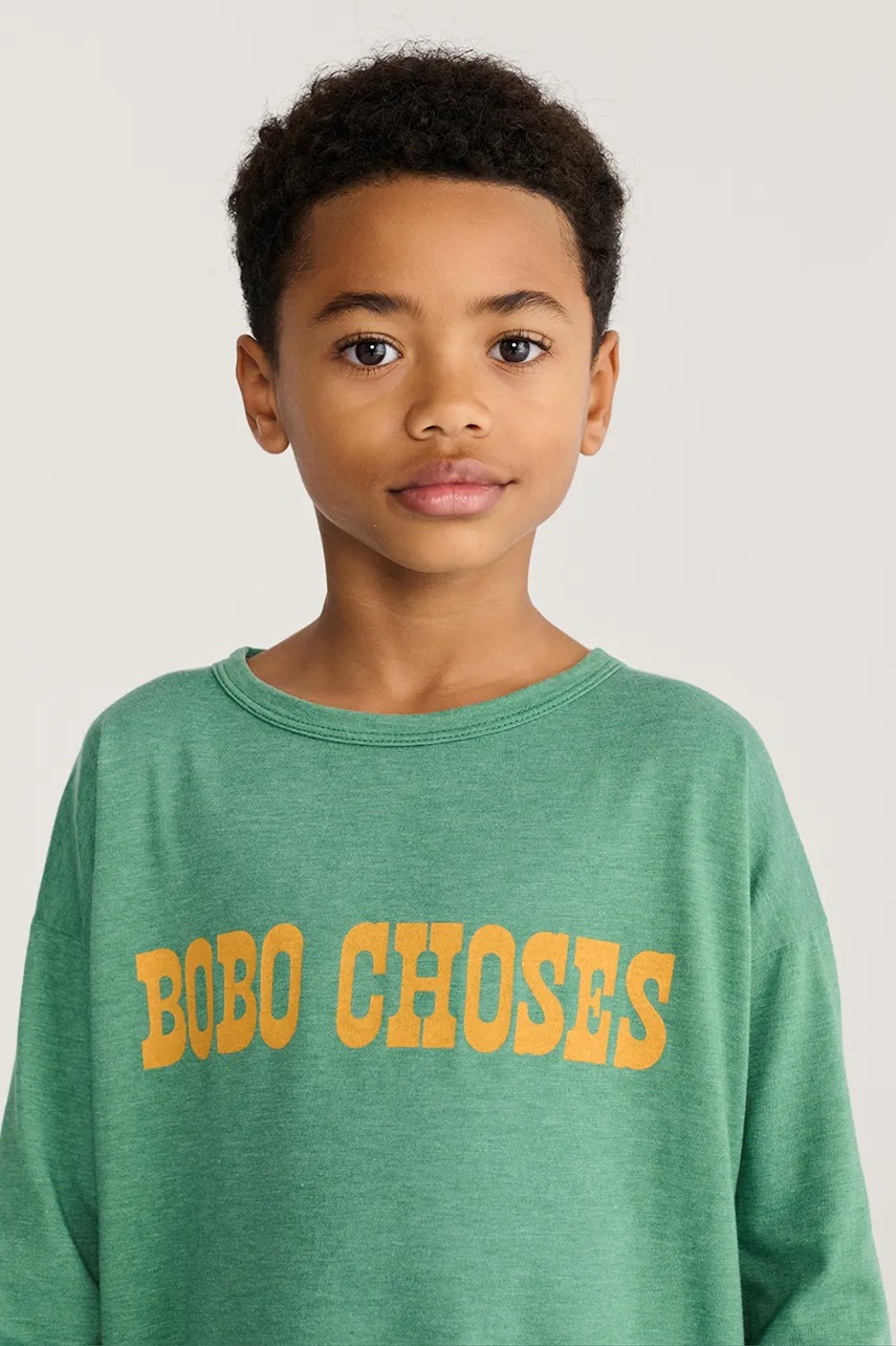 Bobo Choses majica dugih rukava za djecu s pamukom