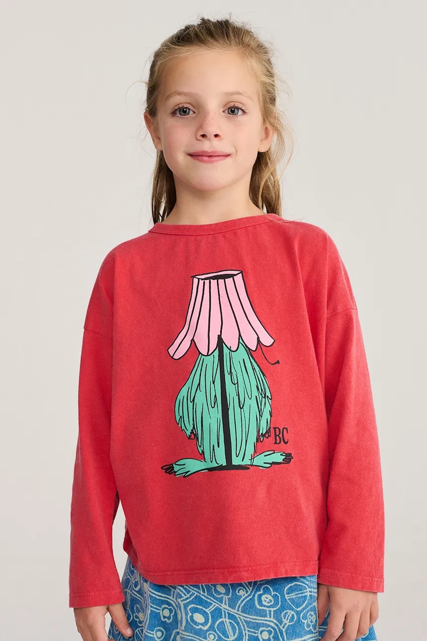 Bobo Choses majica dugih rukava za djecu od pamuka Hidden Monster