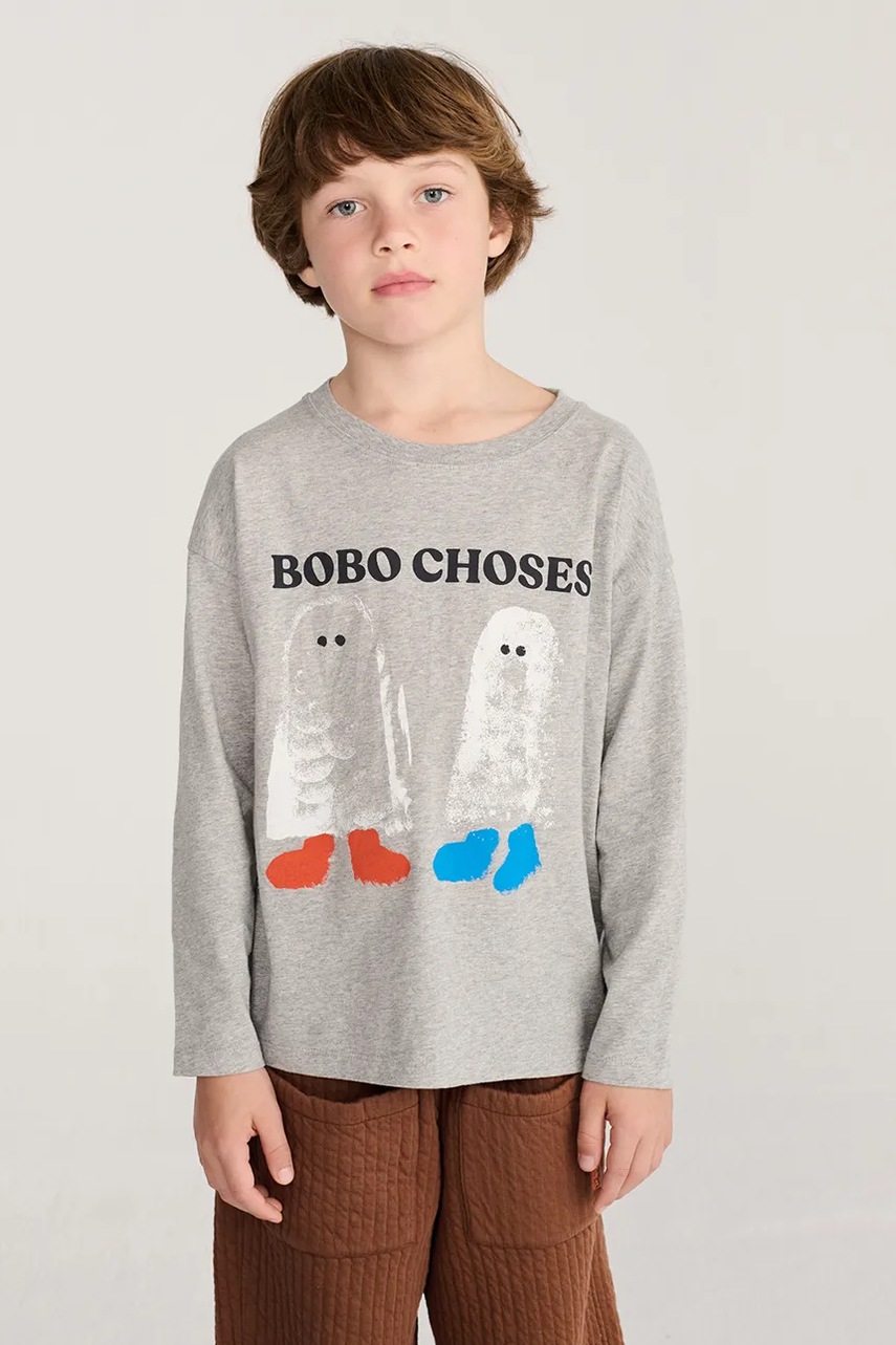 Bobo Choses majica dugih rukava za djecu od pamuka Booty Ghosts