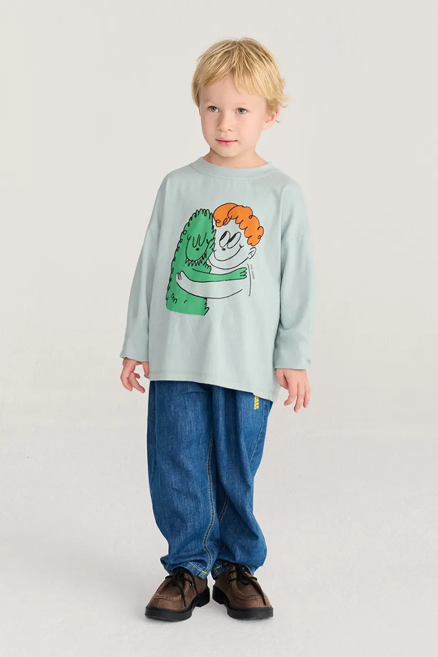 Bobo Choses majica dugih rukava za djecu od pamuka Hug Hairy Monster