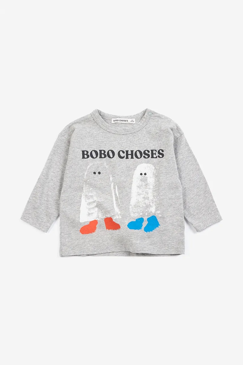 Bobo Choses majica dugih rukava za djecu od pamuka Booty Ghosts