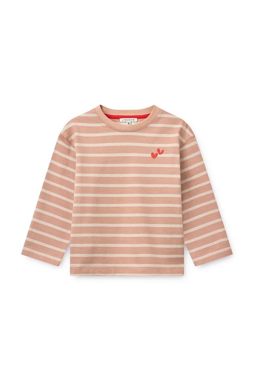 Liewood  tričko s dlhým rukávom detské bavlnené Tyler Stripe LS T-shirt