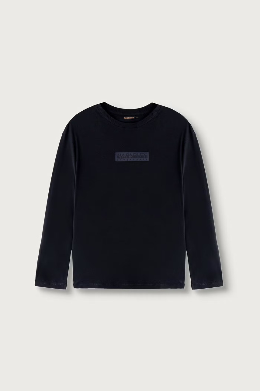 Napapijri  tričko s dlhým rukávom detské bavlnené S-NEW BOX LOGO LS