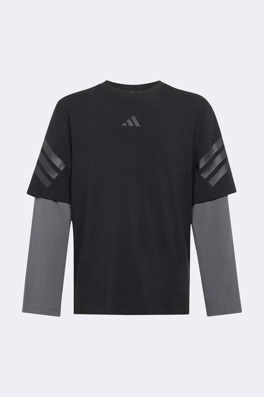 adidas лонгслів дитячий бавовняний з еластаном