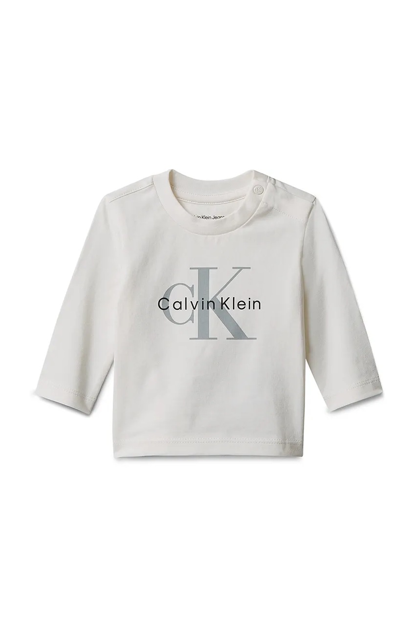 Calvin Klein Jeans majica dugih rukava za djecu s pamukom