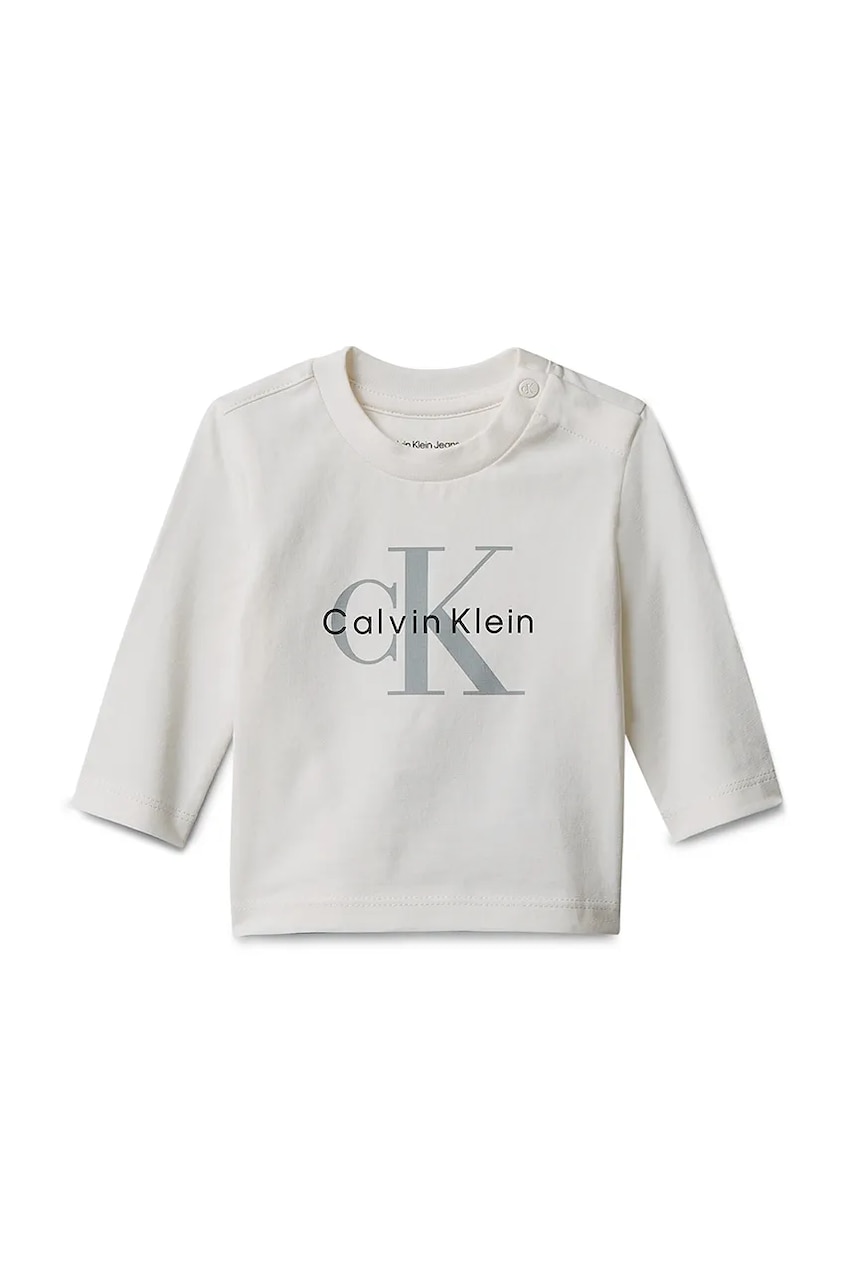 Calvin Klein Jeans majica dugih rukava za djecu s pamukom