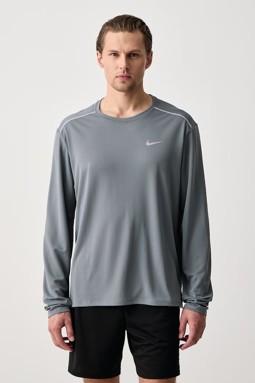 Nike majica dugih rukava za trening za muškarce Miler Dri-FIT