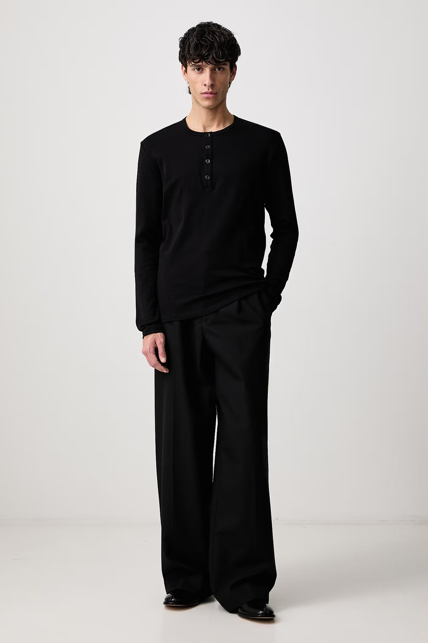 MM6 Maison Margiela  блуза с дълги ръкави мъжка с памук