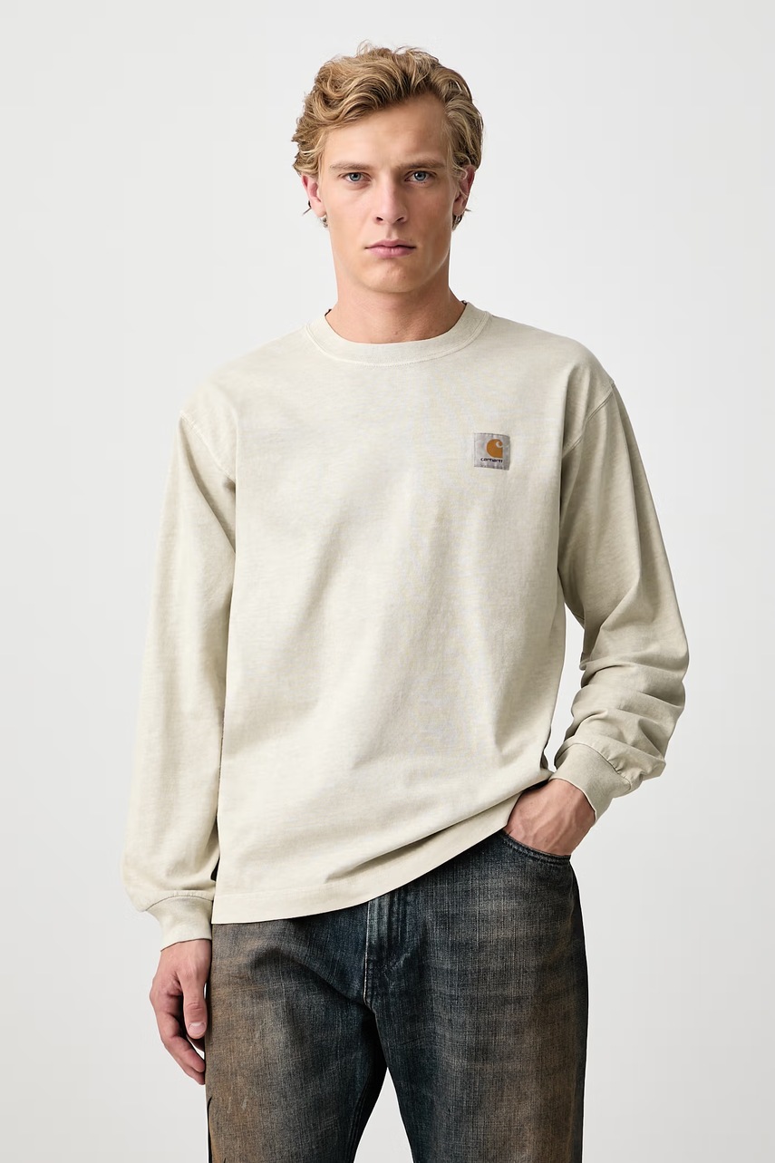 Carhartt WIP  Vista T-Shirt longsleeve pentru bărbați din bumbac