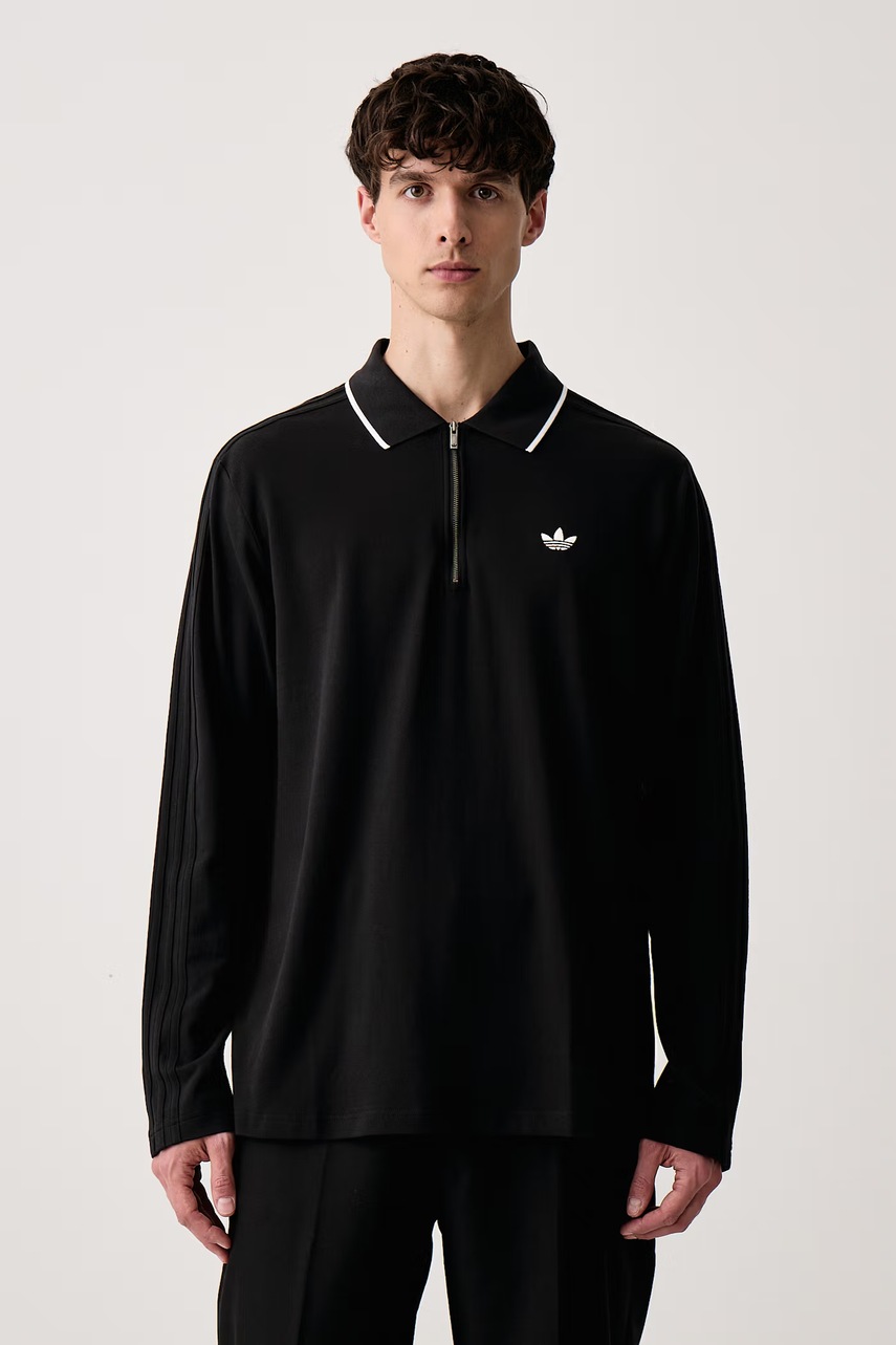 adidas Originals πόλο ανδρικό με βαμβάκι